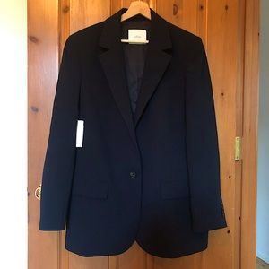 Aritzia Wilfred Nostalgia Black Blazer NWT